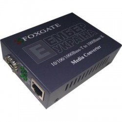 FoxGate 10/100/1000Base-T RJ45 to 1000Base-SX/LX SFP slot